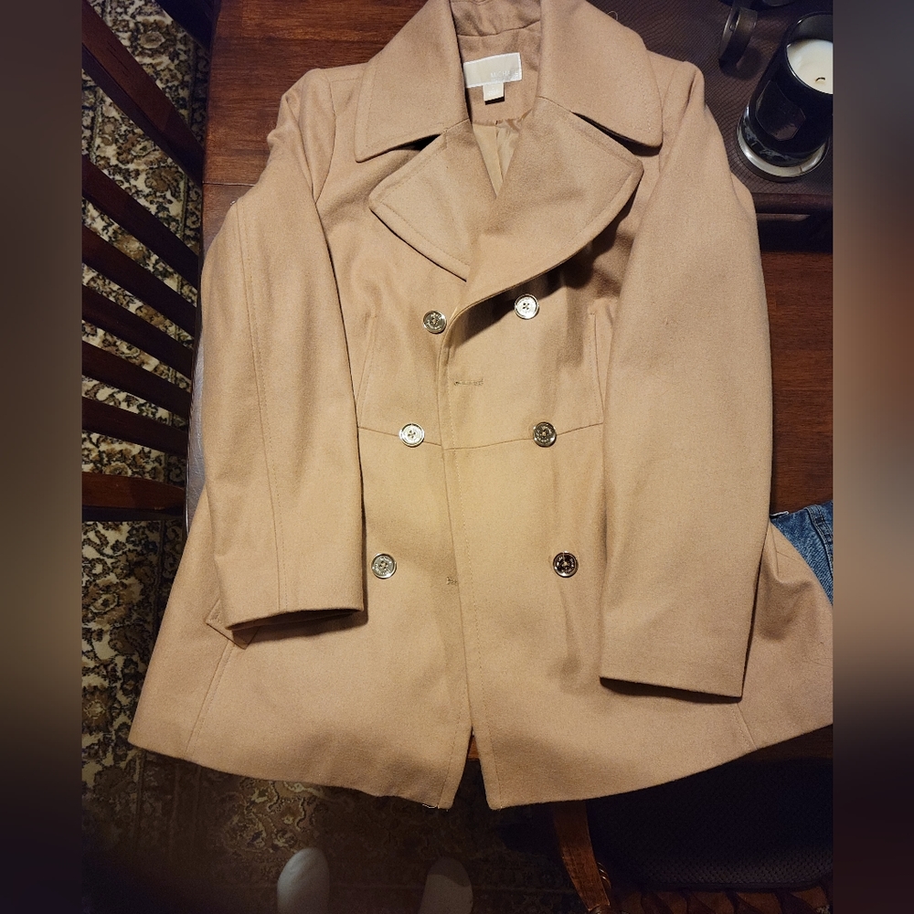 Michael Michael Kors wool blend lady pea coat